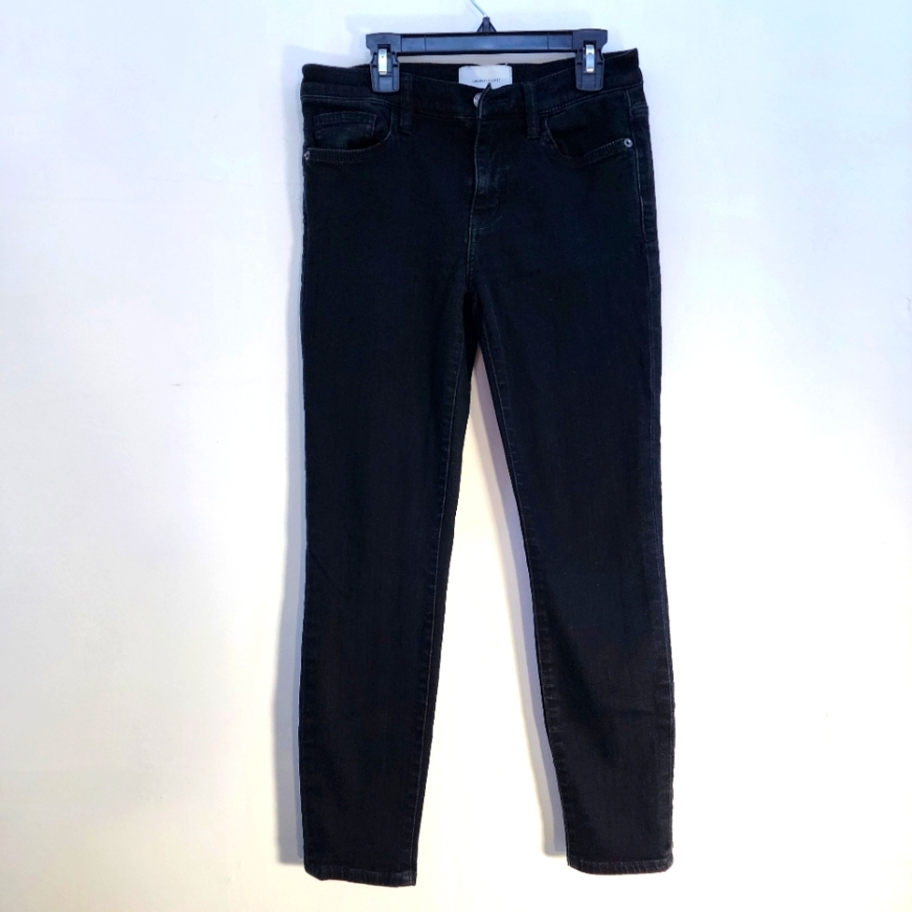 Current Elliot Skinny Black Denim Jeans Size 27